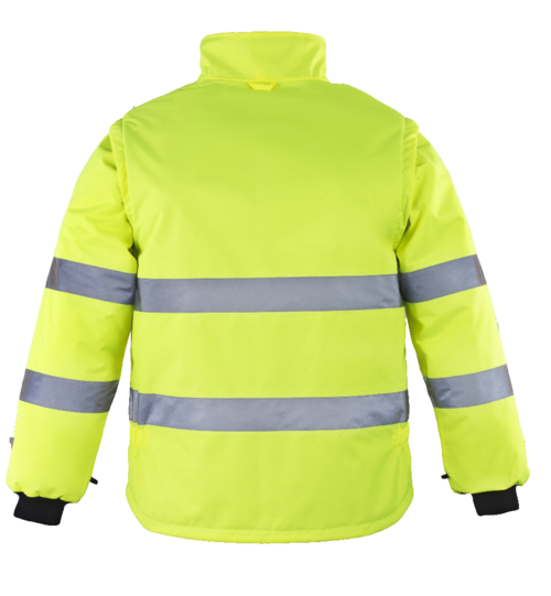 Protective jacket, ROADWAY 4in1, size L, yellow/blue, COVERGUARD