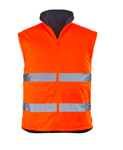 Protective jacket, ROADWAY 4in1, size L, orange/blue, COVERGUARD