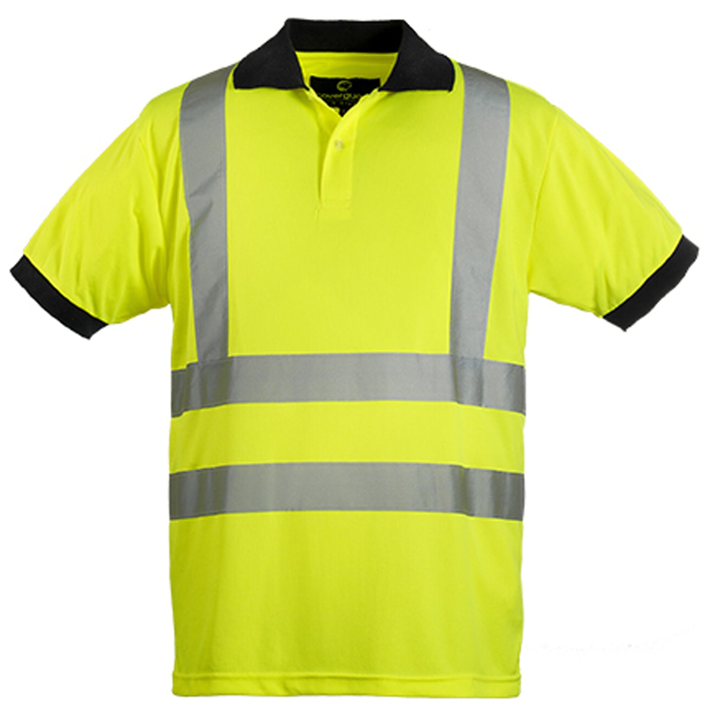 YARD FLUO short sleeve tennis shirt, HV, size M, fluorescent yellow, COVERGUARD