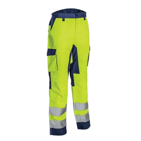 Pantaloni HIBANA Neon HV Bleumarin mărimea 00L - sefira.ro