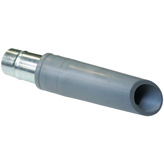 Flat oil-resistant rubber nozzle for industrial vacuum cleaners