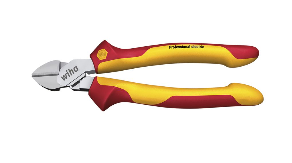 Professional VDE side-cutting pliers, DynamicJoint® 180mm, WIHA