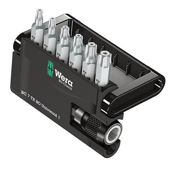 WERA Set Biti 1/4" set 7 buc BC 7 TX BO UNIVERSAL 1 - sefira.ro