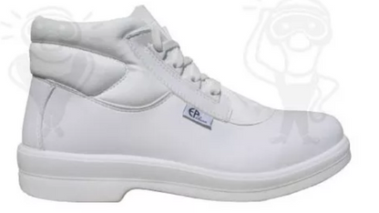 ALBA safety boots, S2 SRC, size 35, white, COVERGUARD