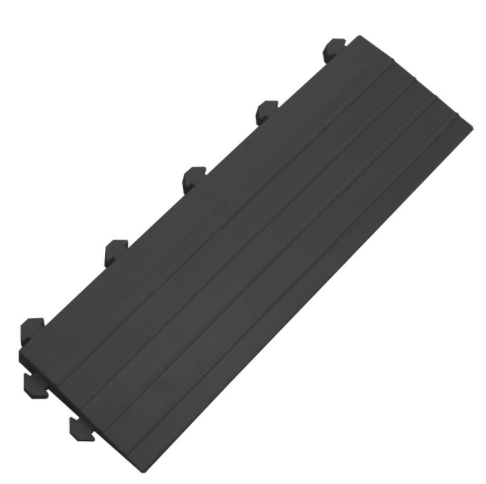 Fatigue Lock anti-fatigue mat black corner element