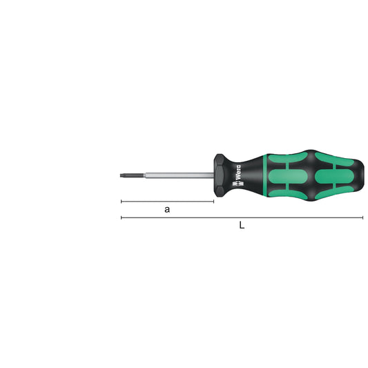 WERA 300 IP torque indicator screwdrivers preset for torx plus