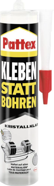 Adeziv cu dozator Pattex, lipire în loc de găurire, 133g, PATTEX® - sefira.ro