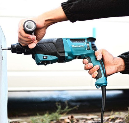 Ciocan rotopercutor SDS-plus 800W, 2.4J, cutie de plastic pentru transport, MAKITA