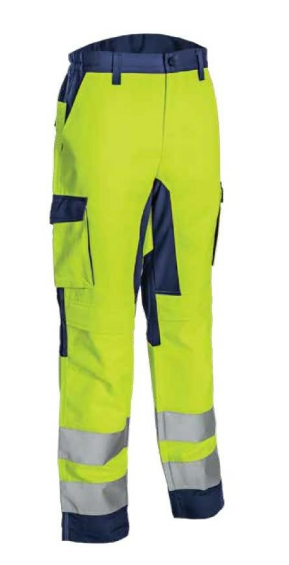 Pantaloni HIBANA Neon HV Bleumarin mărimea 00L - sefira.ro