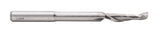 HSS Co-W Long End Mill 1 Flute Aluminum - 4411 - 08.00 mm IZAR