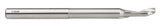 Freza HSS-W lung 1Z Aluminiu SHANK-6 - 4415 - 05.00 mm (d=6) IZAR