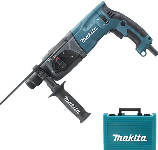 Ciocan rotopercutor SDS-plus, 780W, 2.4J, cutie de plastic pentru transport, MAKITA