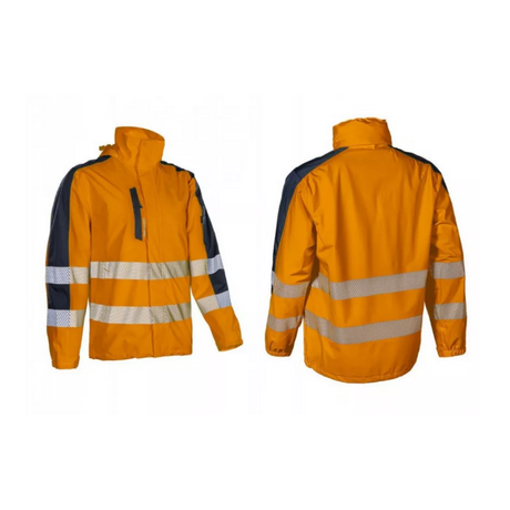 Jacheta de ploaie HOTARU SOFTSHELL HV, marimea L, culoare portocalie, COVERGUARD - sefira.ro