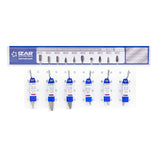 9200 - Set 5 PCS. 9.6x6 mm TEETH. M (Ref. 9251-54-57-58-68) IZAR