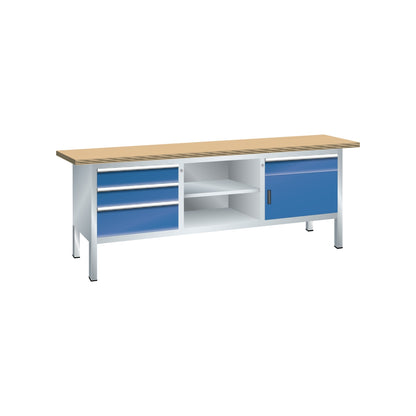 Compact workbenches LISTA 64.115-64.124-64.130