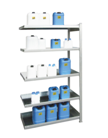 Shelf for polluted liquids. KG-GR100W-GF