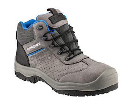 SODALITE safety boots, composite toe cap CK S1P SRC, size 38, grey, COVERGUARD