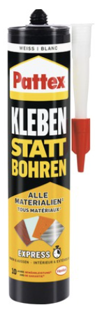 Adeziv cu dozator Pattex, lipire în loc de găurire, 133g, PATTEX® - sefira.ro