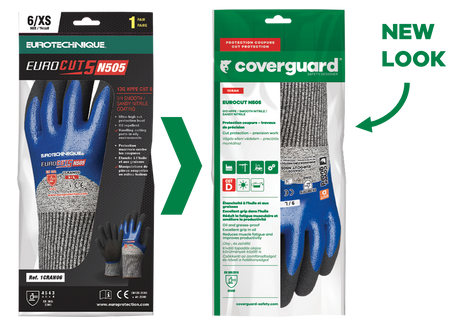 Manusi de protectie EUROCUT, marimea 7, rezistenta la ulei, la taiere nivel maxim 5, EUROTEHNIQUE - sefira.ro