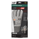 Manusi de protectie EUROCUT P500, rezistenta la taiere, marimea 6, gri, EUROTEHNIQUE - sefira.ro