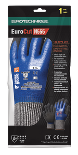 Manusi de protectie EUROCUT, marimea 7, rezistenta la ulei, la taiere nivel maxim 5, EUROTEHNIQUE - sefira.ro