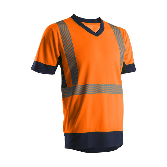 KYRO short sleeve T-shirt, HV, size L, fluorescent orange color, COVERGUARD