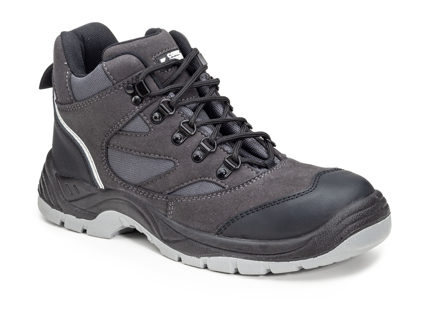 Safety boots with toe cap, SILVER, S3 SRC, size 37, anthracite, COVERGUARD