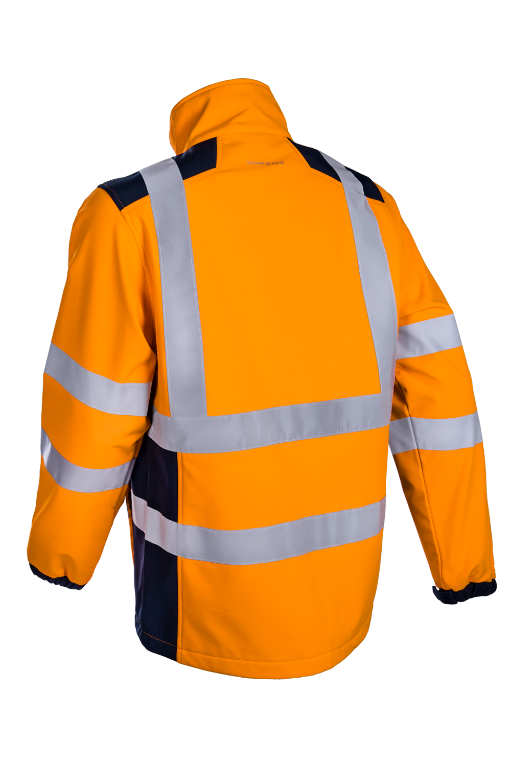 Protective jacket SOFTSHELL KNAPA HV, reflective, size L, orange/blue, COVERGUARD