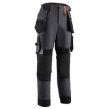 Pantaloni CRISTOBAL Gri închis-Orange mărimea L - sefira.ro