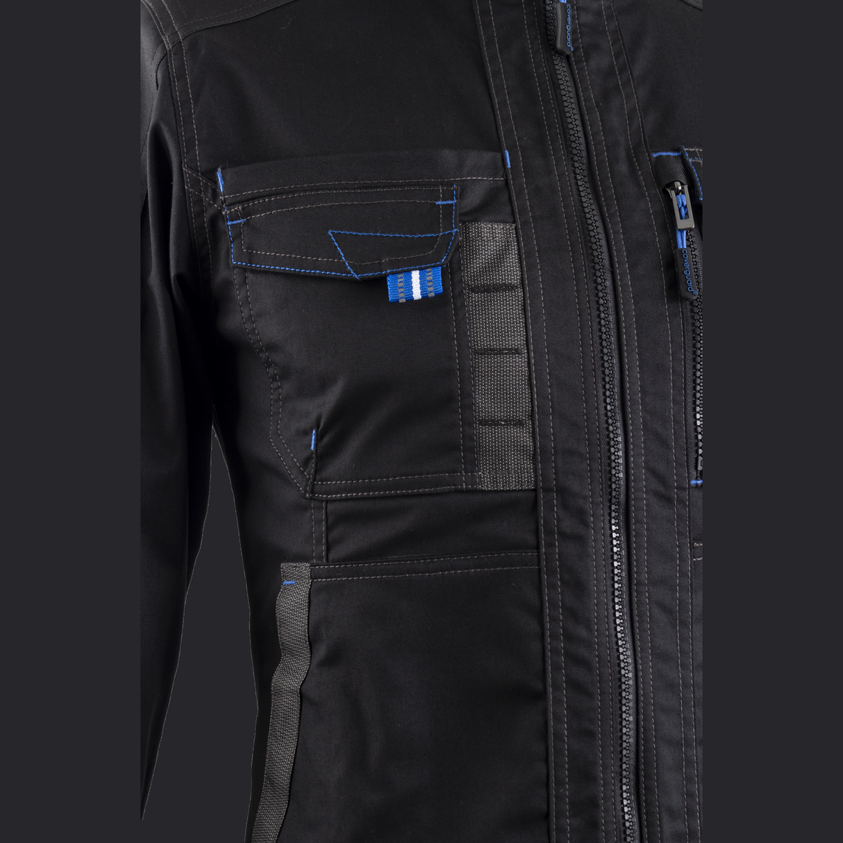 Jacheta CASITA Negru-Albastru marimea L - sefira.ro