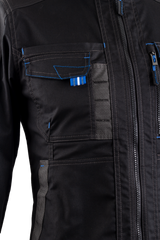 Jacheta CASITA Negru-Albastru marimea L - sefira.ro