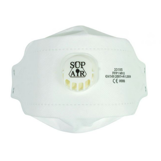 MASCĂ ÎMP. PRAFULUI CU SUPAPĂ SUPAIR FFP1 NR D 3 PANELS (ST) - sefira.ro