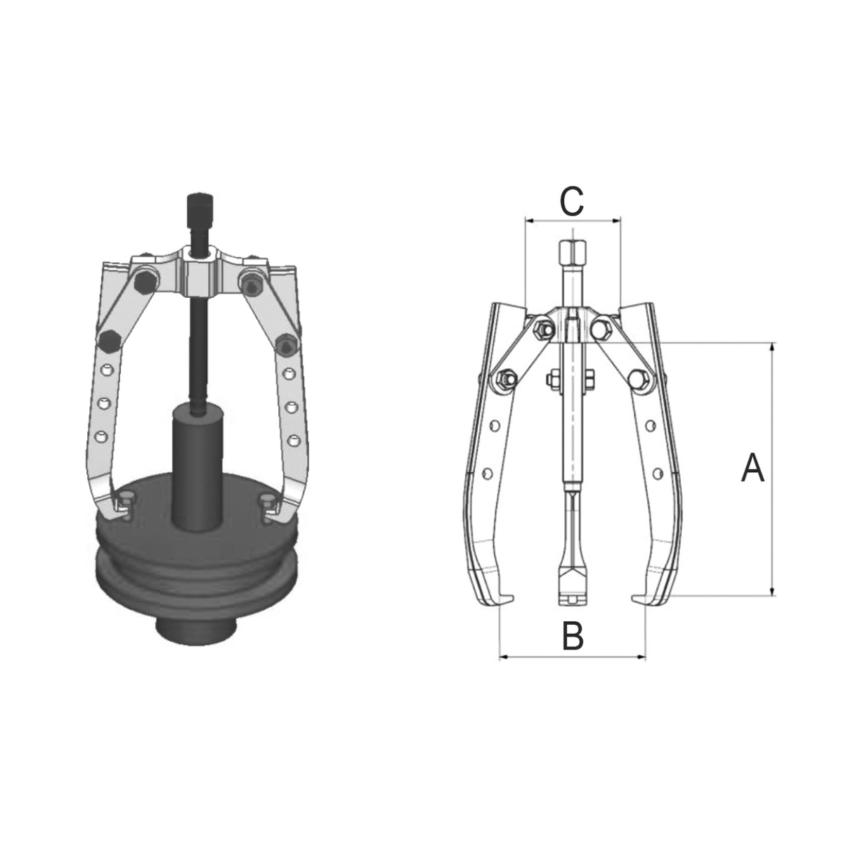 Extractoare mecanice cu trei falci WODEX WX5970 - sefira.ro