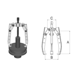 Extractoare mecanice cu trei falci WODEX WX5970 - sefira.ro