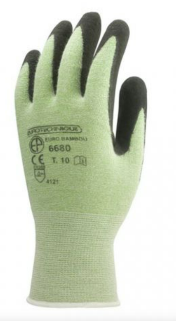 Manusi de protectie pentru precizie si asamblare EP, marimea 8, imersie nitril negru in palma, EUROTECHNIQUE - sefira.ro