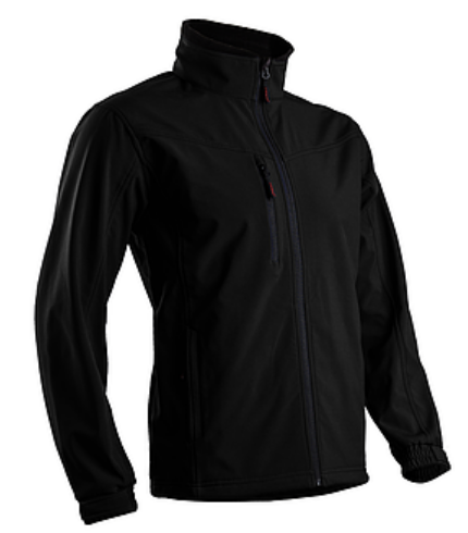 YANG II SOFTSHELL work jacket, size L, black, men, COVERGUARD