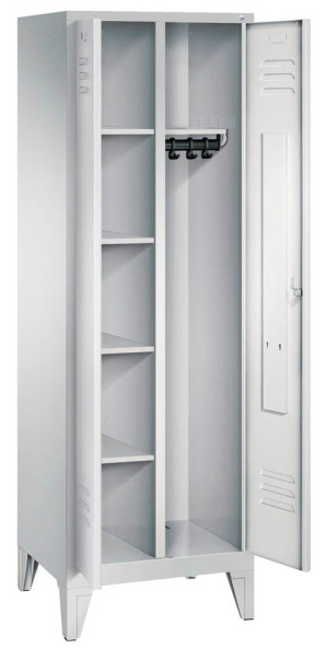 Wardrobe/locker 2-comp.c.pic. 7035 top B l810mm