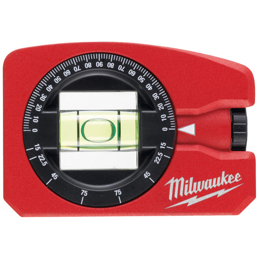 Magnetic pocket levels with 360° adjustable bubble MILWAUKEE 4932459597