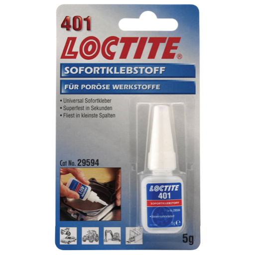 Adeziv rapid Loctite® 401, tub 5g, LOCTITE - sefira.ro
