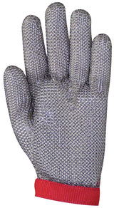 MĂNUȘI DE PROTECȚIE DIN ZALE METALICE, CU CINCI DEGETE (A) V, XS - sefira.ro