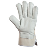 Manusi de protectie pentru lucru, EP 280, marimea 10, piele moale bovina, gri, COVERGUARD - sefira.ro