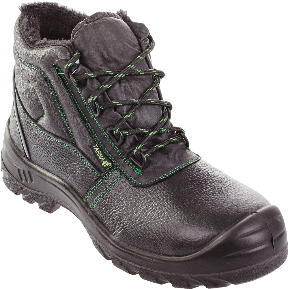 TARNA fur safety boots, CK composite toe cap, S3 CI SRC, size 35, black, COVERGUARD