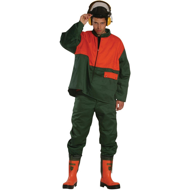 PANTALONI CU PIEPTAR, REZISTENTE LA TĂIERE_M - sefira.ro