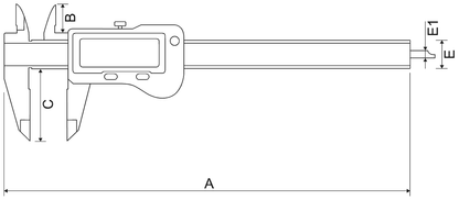 Subler digital IP67 cu presetare ALPA MEGATRY EVO AA014