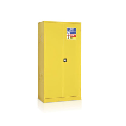 Safety cabinets for paints and solvents