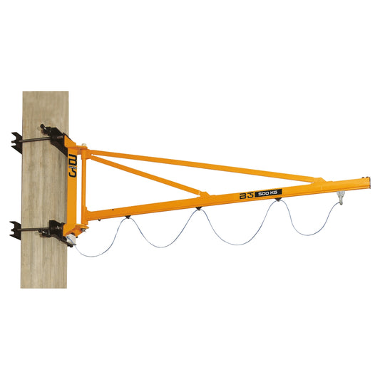 Wall cranes with profiled jib GIS SYSTEM KB B-HANDLING