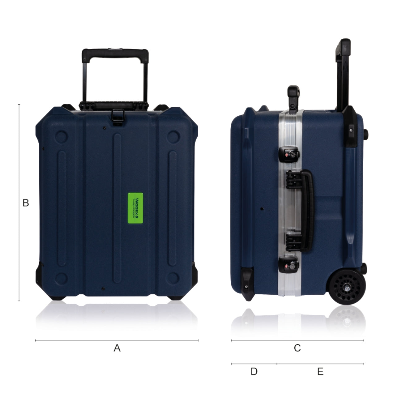 WODEX WX9320/TS45 TSA Approved Electrician's Tool Trolley Case