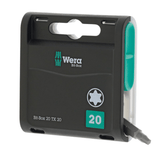 WERA Set Biti 1/4" 20 buc Bit-Box TX 20 - sefira.ro
