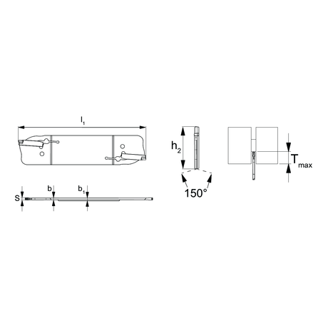 Suporturi de scule cu o singura parte pentru taiere si canelare si strunjire BL/R/N...SGN KERFOLG - sefira.ro