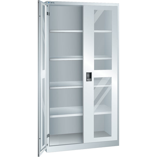 Cabinets with doors with transparent windows LISTA 60.201-60.202